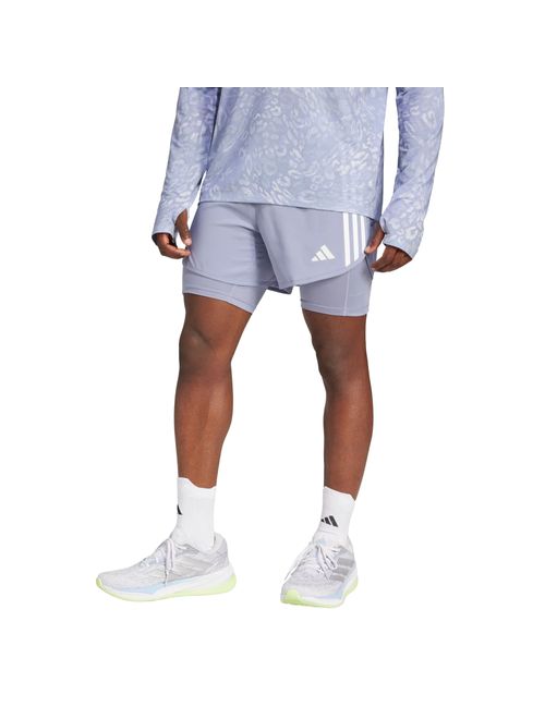 Shorts Adidas Own The Run 2-In-1 Masculino - Violeta