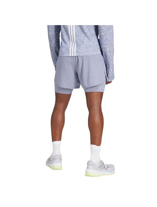 Shorts Adidas Own The Run 2-In-1 Masculino - Violeta