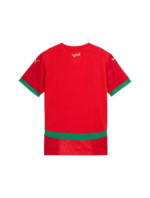 Camisa Marrocos I 25/26 Puma Infantil - Vermelha