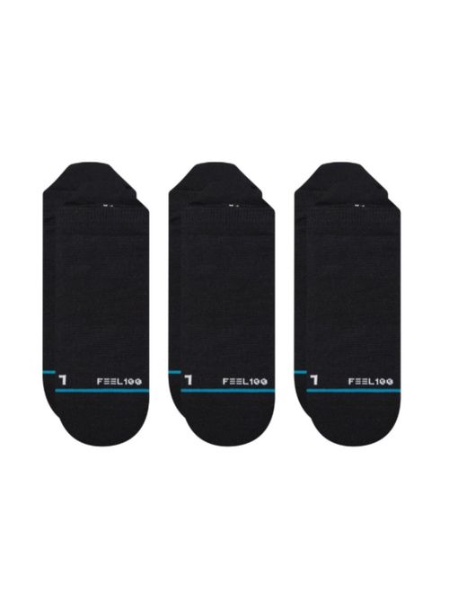 Meia Stance Prime Tab 3 Pares Masculina - Preta