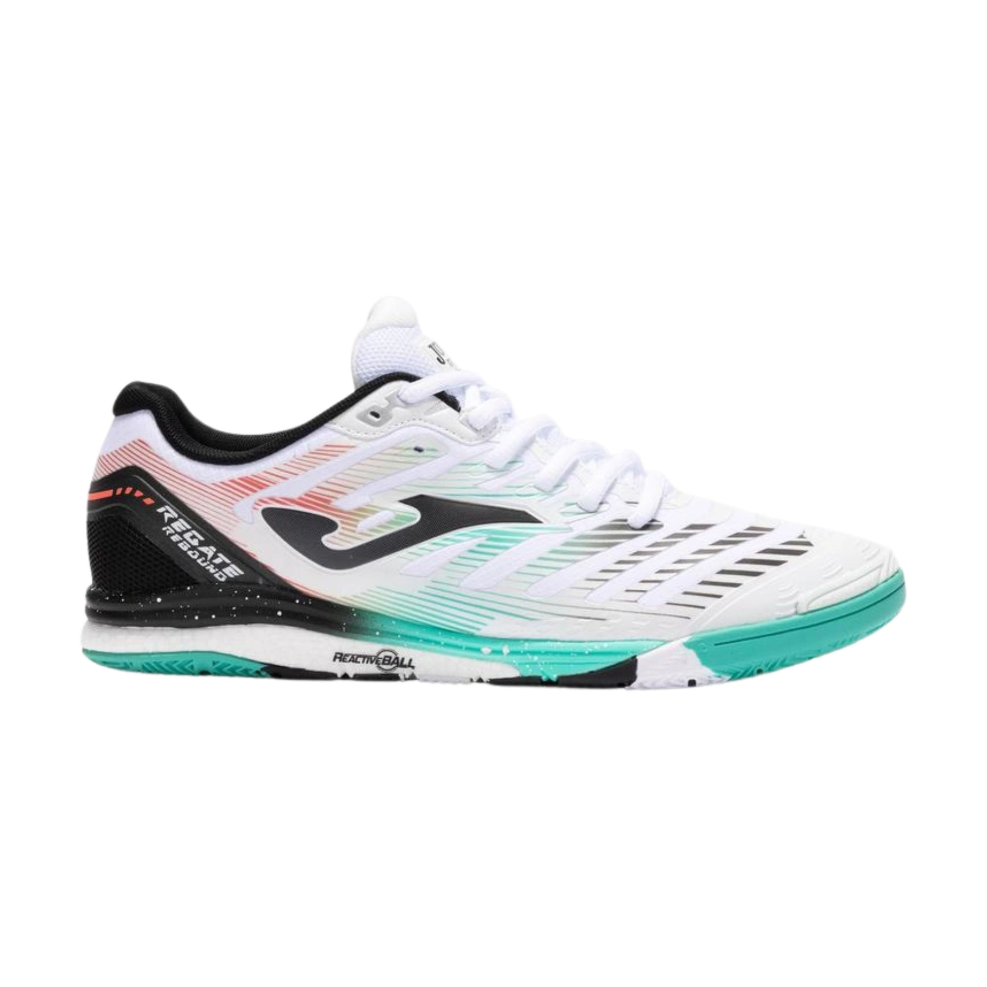 Chuteira Futsal Joma Regate Rebound Masculina - Branca/Azul