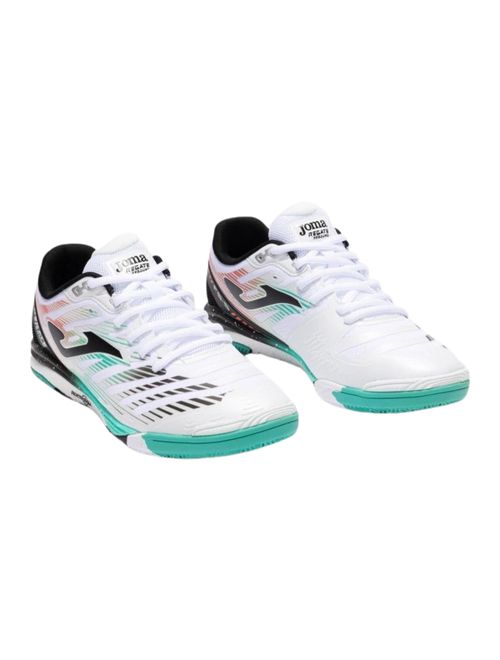 Chuteira Futsal Joma Regate Rebound Masculina - Branca/Azul