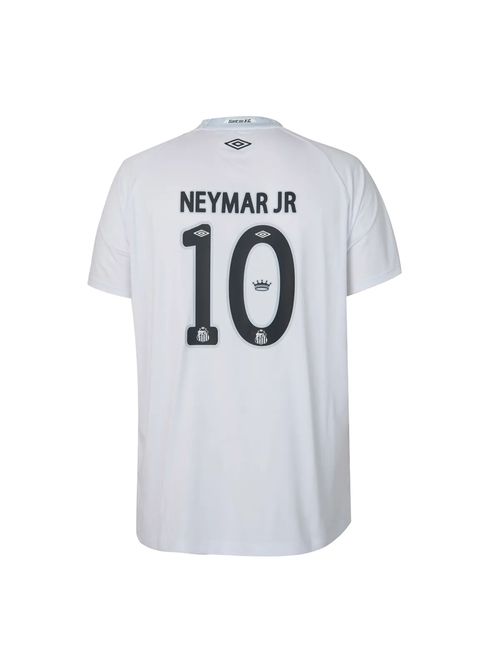 Camisa Santos I 25/26 Umbro Neymar Jr Masculina - Branca