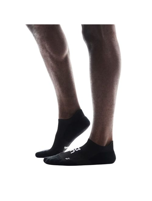 Kit Meias On Running Core Run Sock Low 2 Pares Unissex - Preta