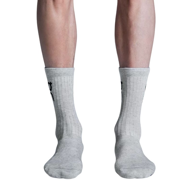 meia-on-running-logo-sock-high-3p-unissex-cinza