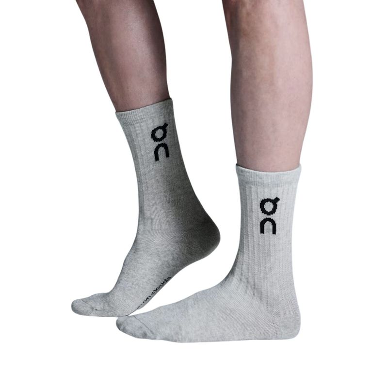 meia-on-running-logo-sock-high-3p-unissex-cinza