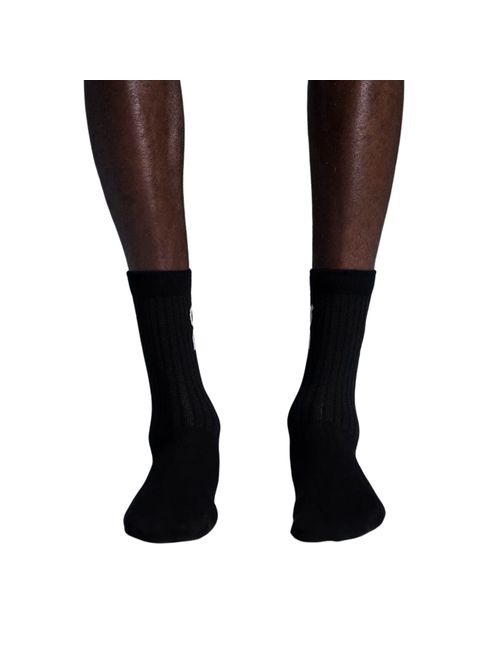 Kit Meia On Running Logo Sock High 3 Pares Unissex - Preta