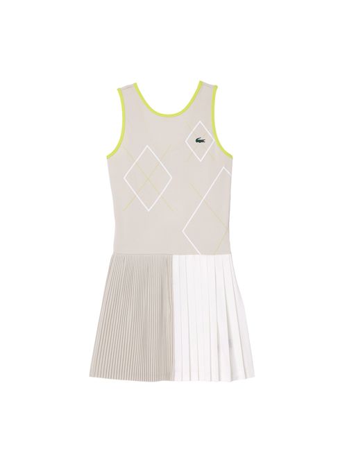 Vestido Lacoste Monocromático Feminino - Bege