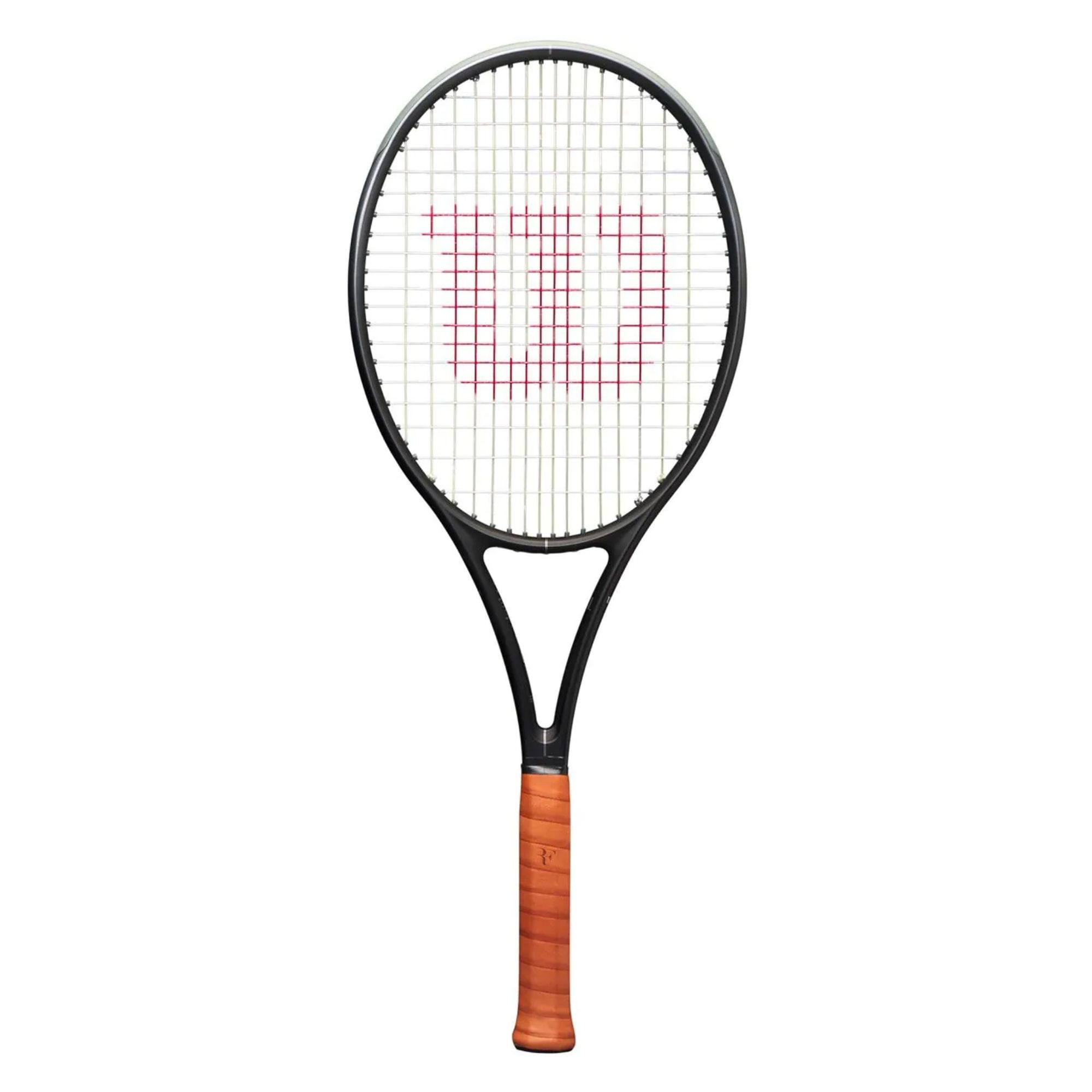Raquete De Tênis Wilson Rf 01 Pro Unissex - Preta