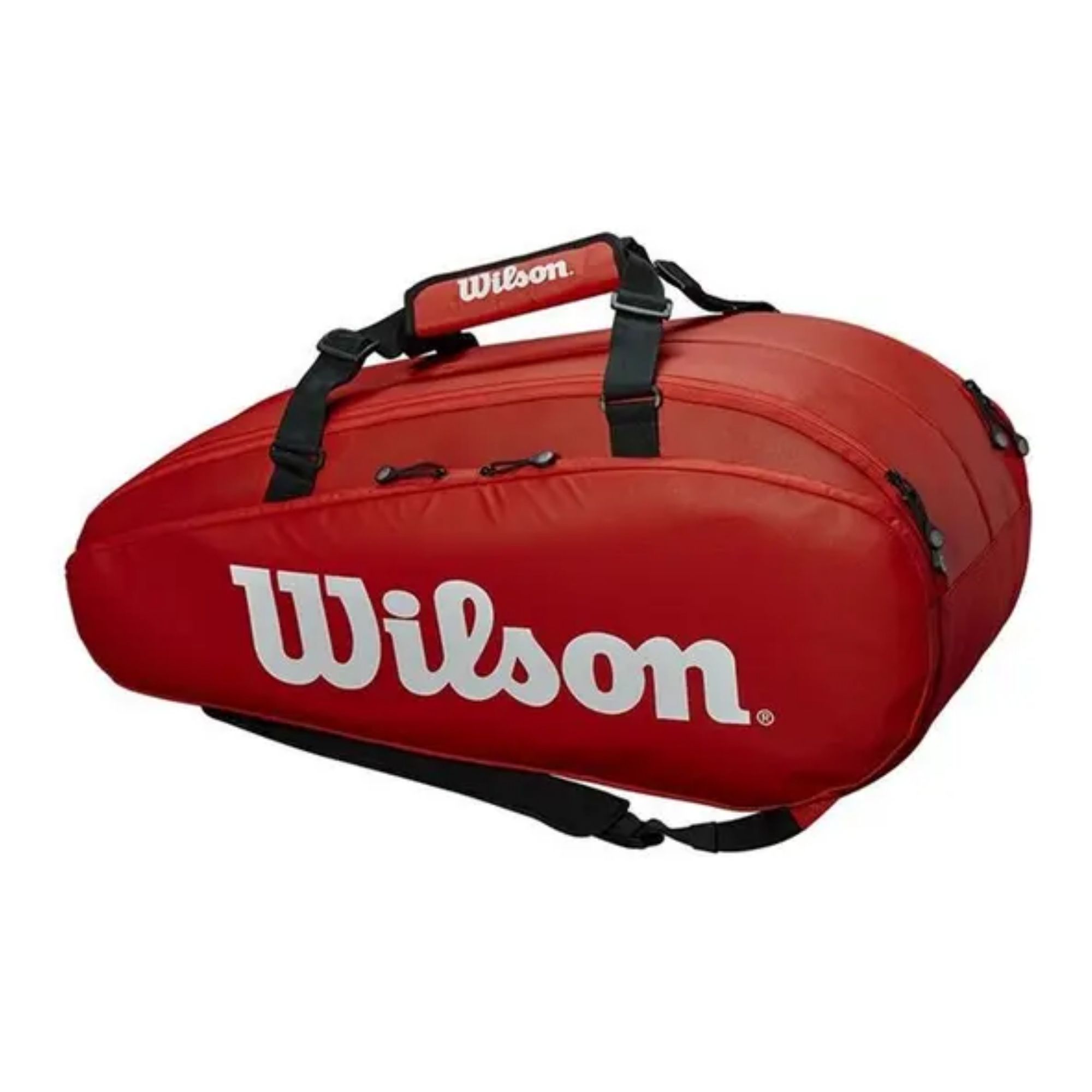 Raqueteira Wilson Esp Tour 2 9 Raquetes Unissex - Vermelha