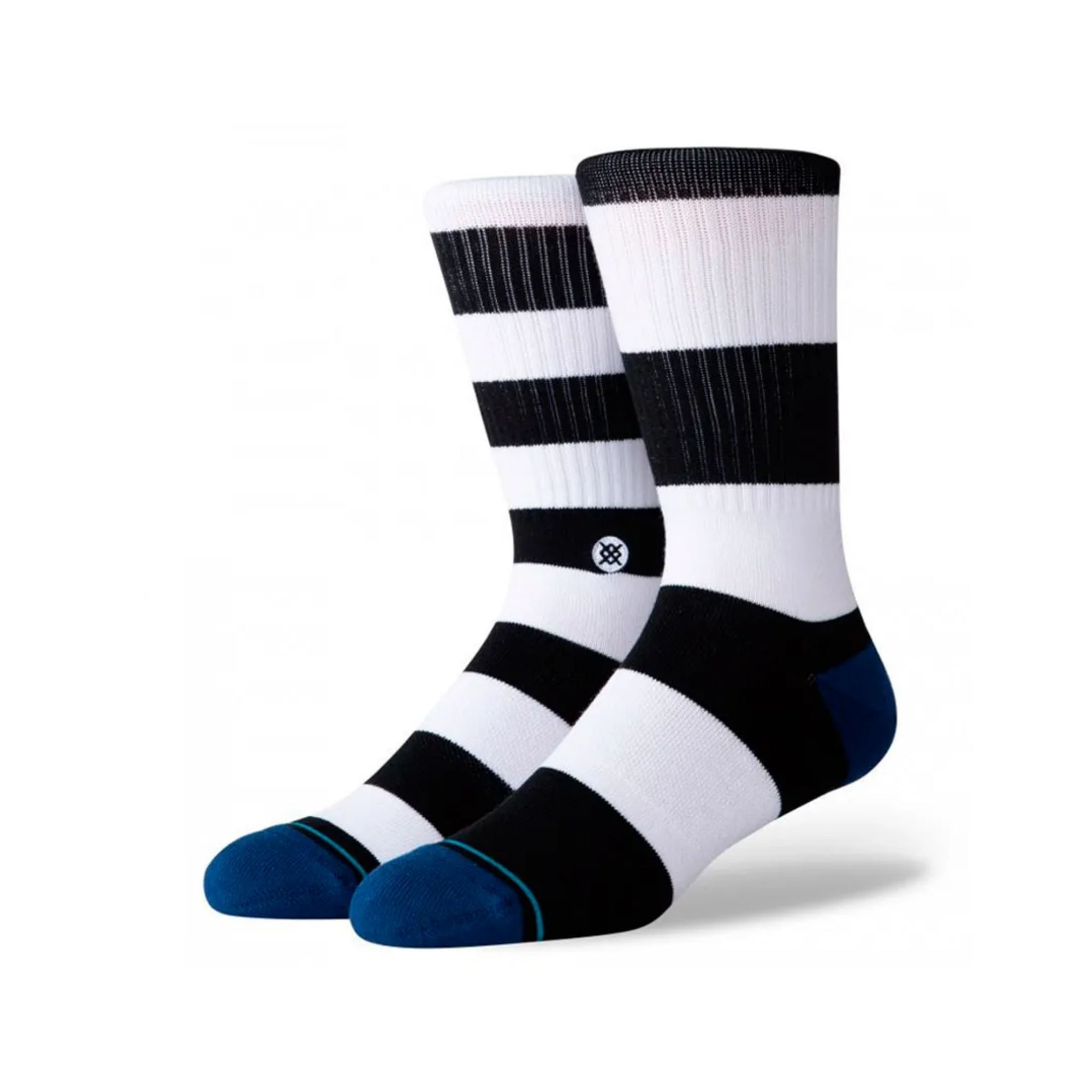Meia Stance Mariner St Cano Alto Masculina - Branca/Preta