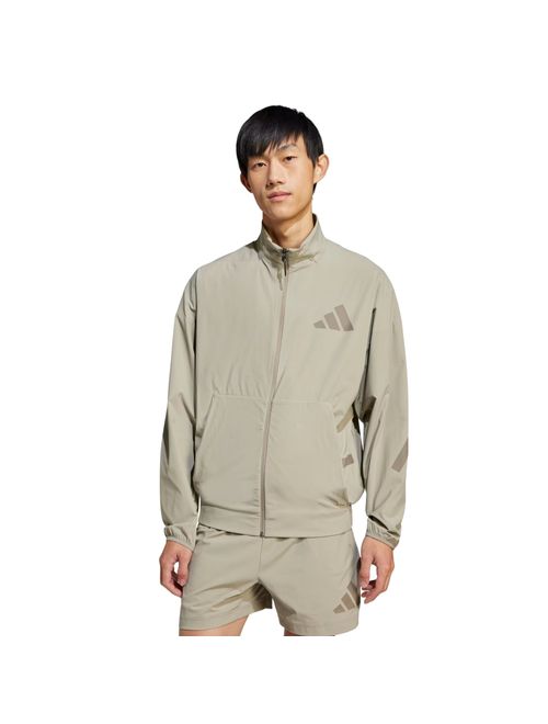 Jaqueta Adidas Z.N.E Tecido Plano Masculina - Caqui