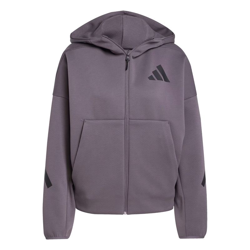 jaqueta-com-capuz-adidas-z.n.e-feminina-cinza