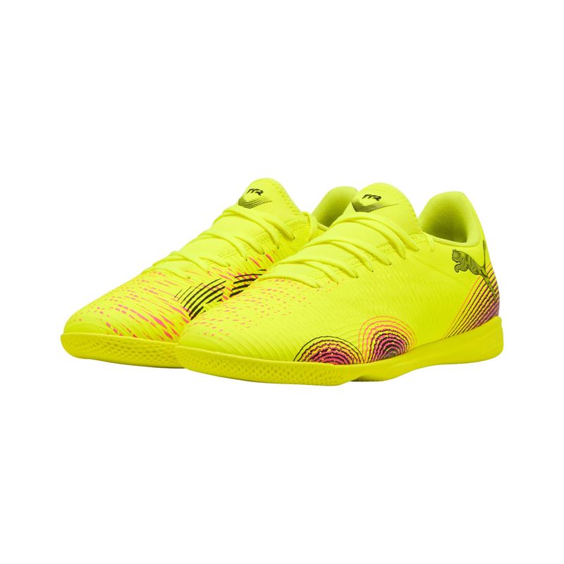 chuteira-futsal-puma-future-8-play-unissex-amarela