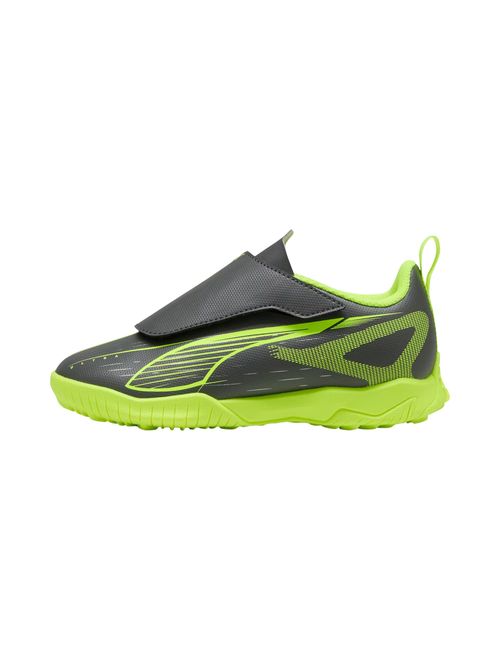 Chuteira Society Puma Ultra 5 Play Velcro Infantil - Cinza