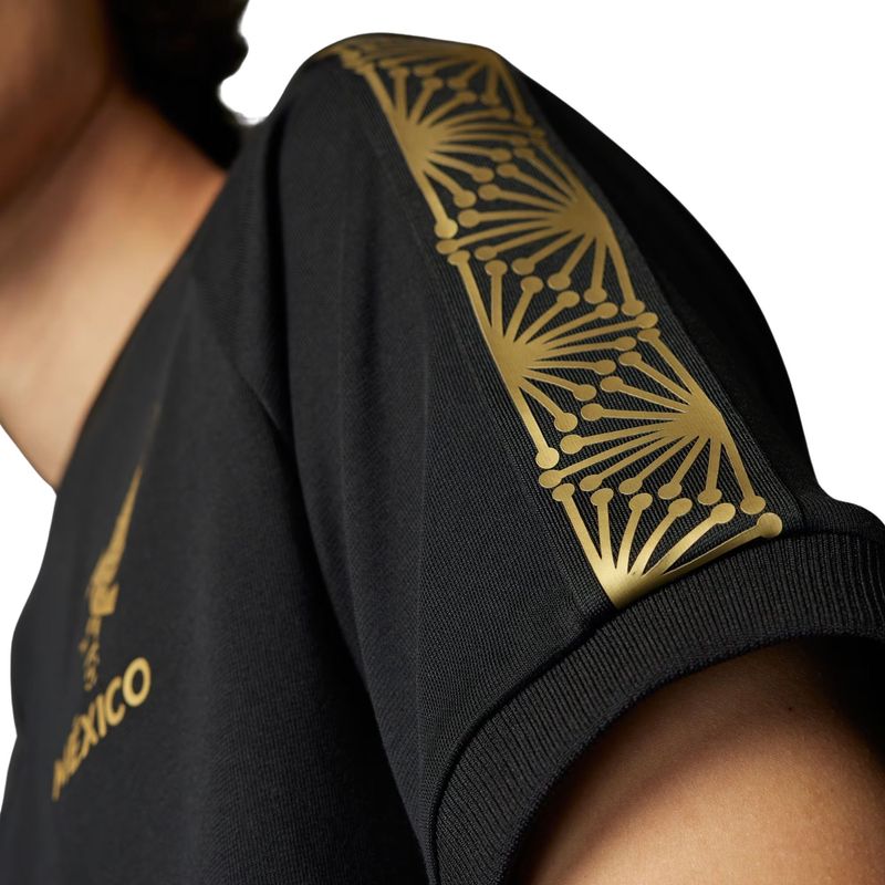 camisa-mexico-adidas-ouro-masculina-preta-dourada