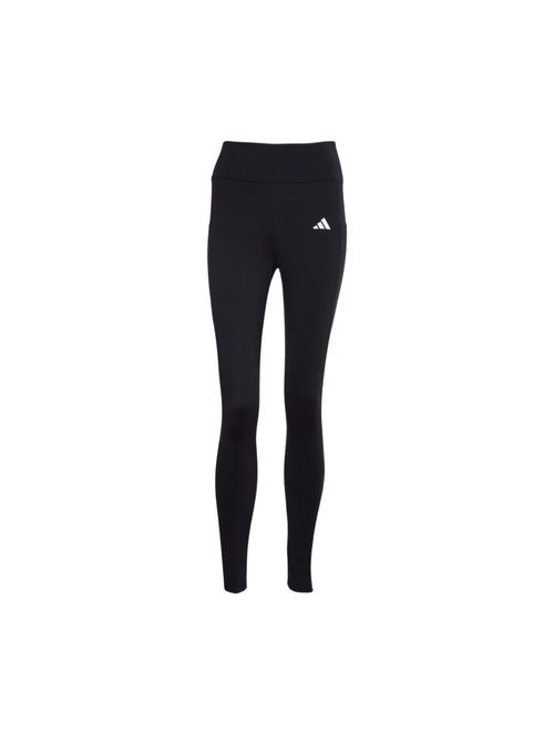 Calça Legging Adidas 3 Listras Com Bolso Feminina - Preta