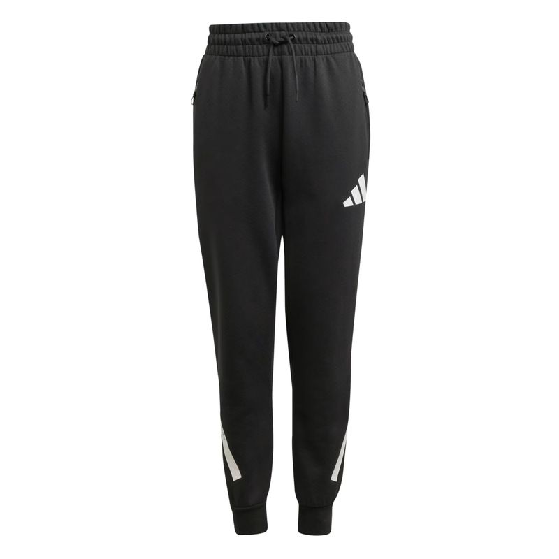 calca-adidas-zne-tapered-leg-junior-infantil-preta-branca