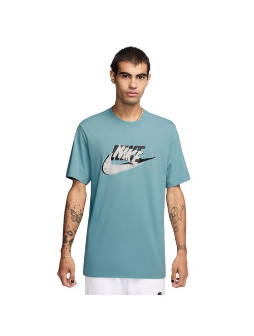 Camiseta Nike Tee 12 Mo Futura Masculina - Azul