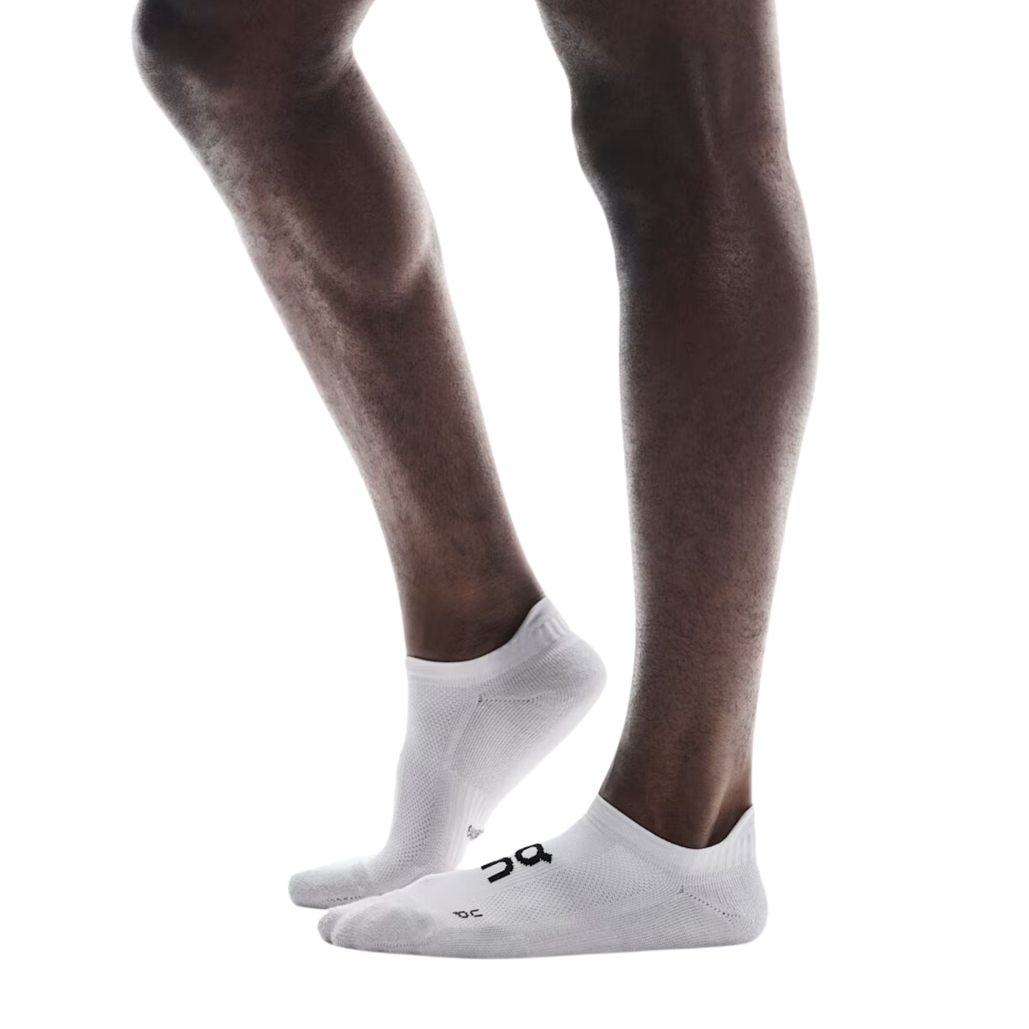 Kit Meia On Running Core Run Sock Low 2 Pares Unissex - Cinza