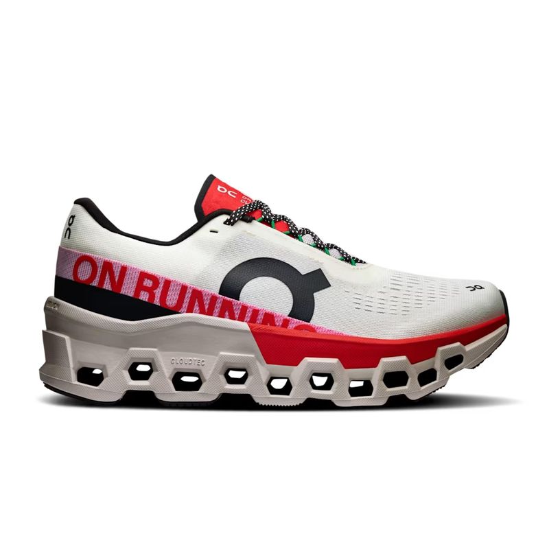 tenis-on-running-cloudmonster-2-feminino-branco-vermelho