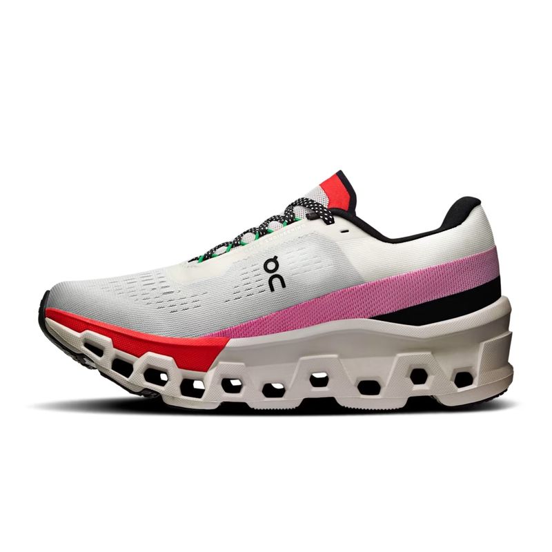 tenis-on-running-cloudmonster-2-feminino-branco-vermelho