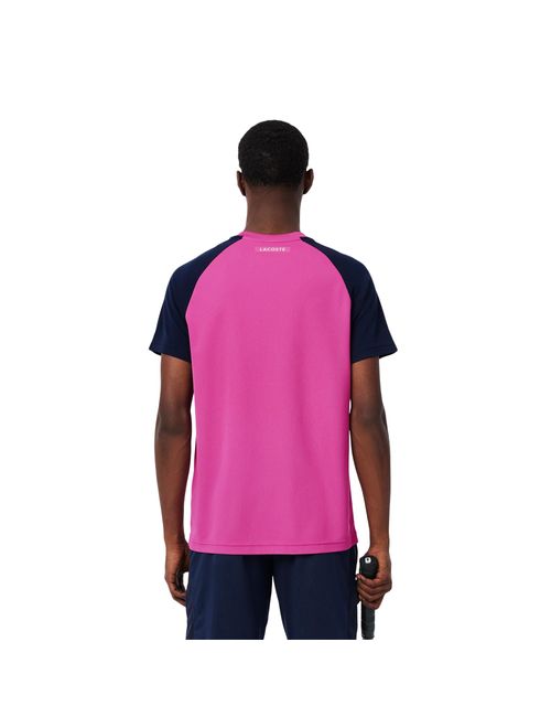 Camiseta Lacoste Sport Masculina - Pink/Multicolor