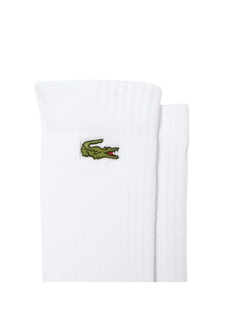Kit Meias Lacoste Sport 3 Pares Masculina - Branca