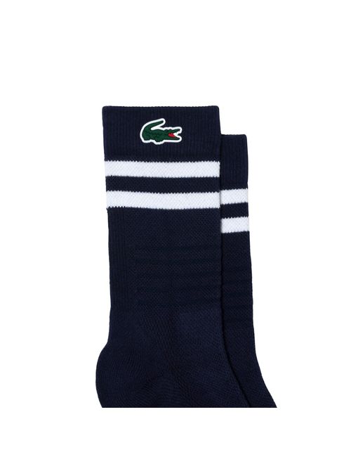 Meia Lacoste Sport Masculina - Marinho/Branco