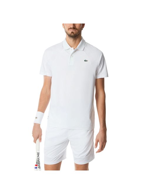 Camisa Polo Lacoste Slim Tenis X Daniil Medvedev Masculina - Branca