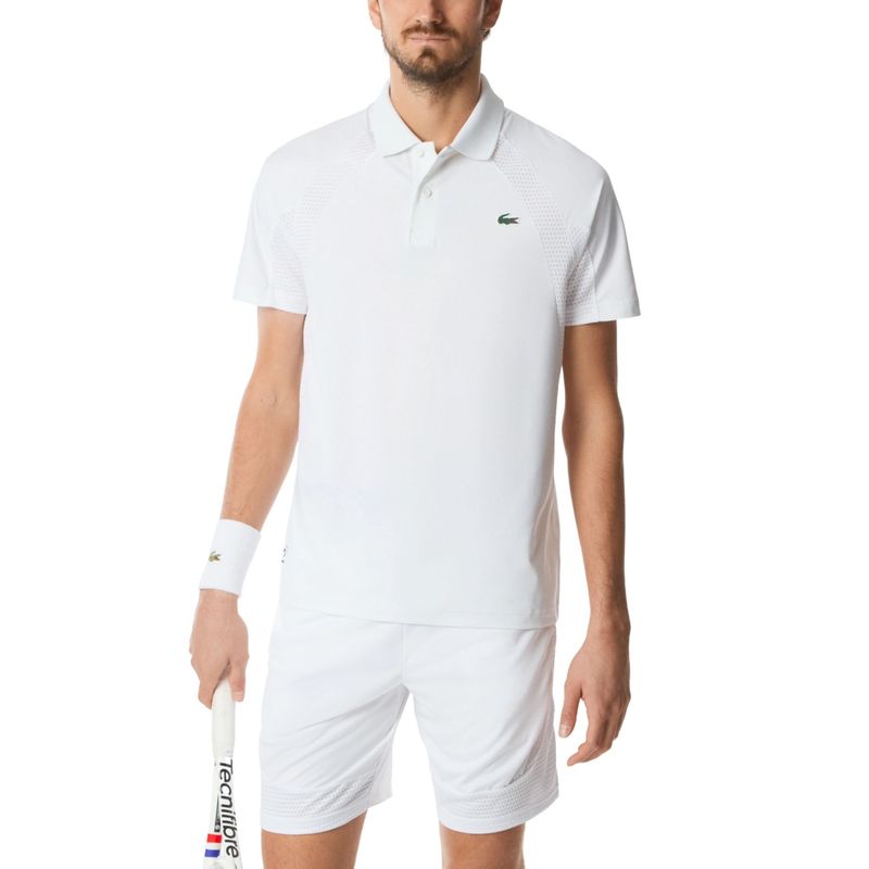 camisa-polo-lacoste-slim-tenis-x-daniil-medvedev-masculina-branca