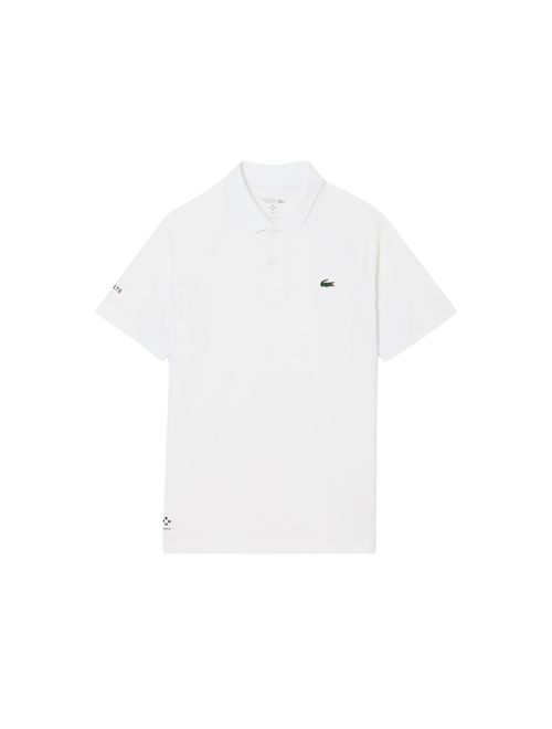 Camisa Polo Lacoste Slim Tenis X Daniil Medvedev Masculina - Branca