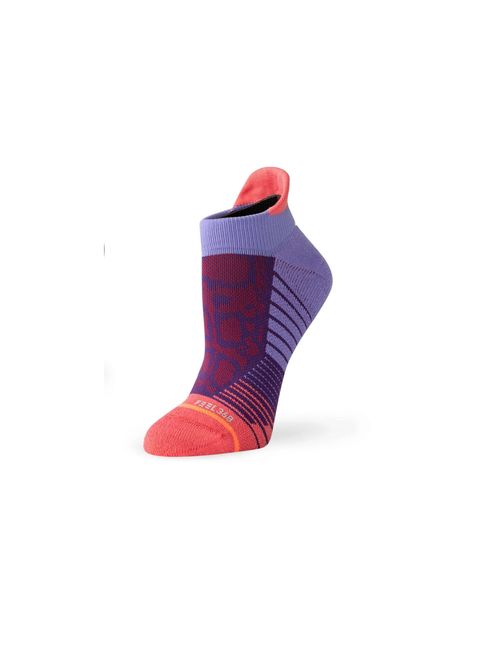Meia Stance Needless Tab Cano Baixo Feminina - Roxa