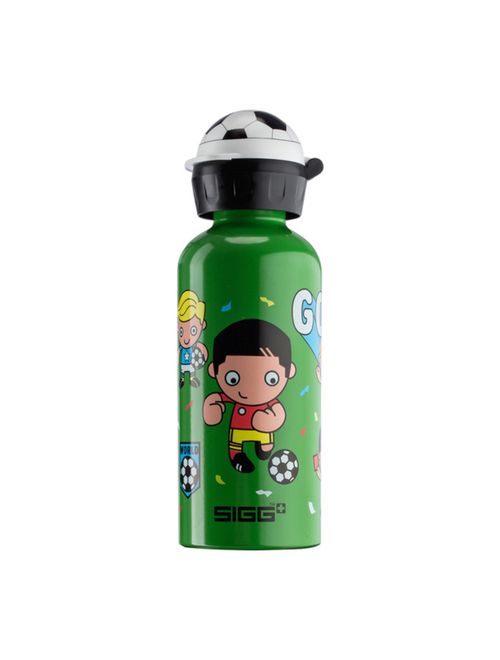 Garrafa Squeeze Sigg Alumínio Swc Boys 400Ml Infantil - Verde Escuro