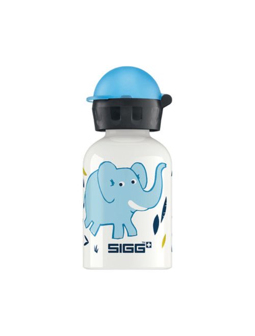 Garrafa Squeeze Sigg Alumínio Elephant Family 300Ml Infantil - Branca