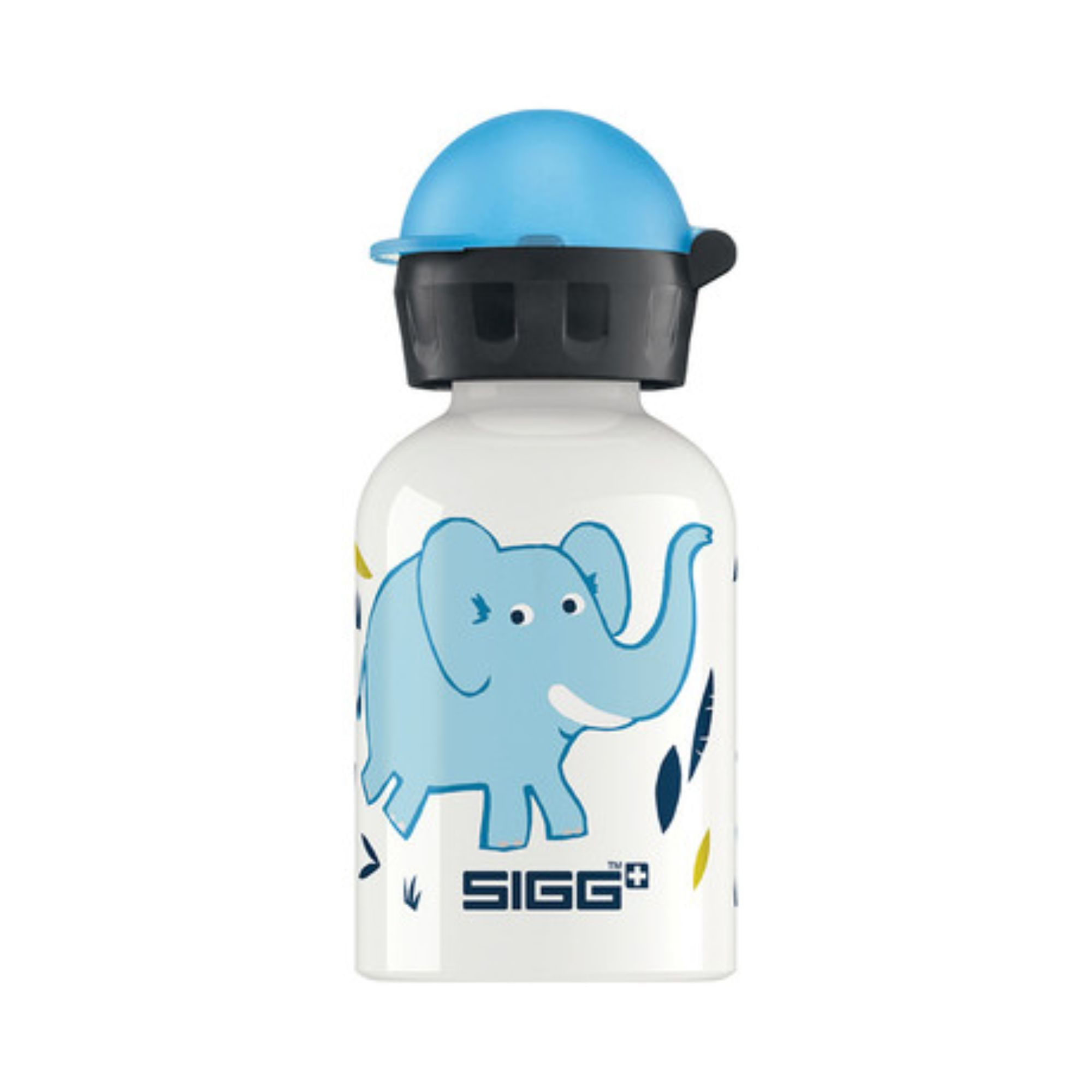 Garrafa Squeeze Sigg Alumínio Elephant Family 300Ml Infantil - Branca