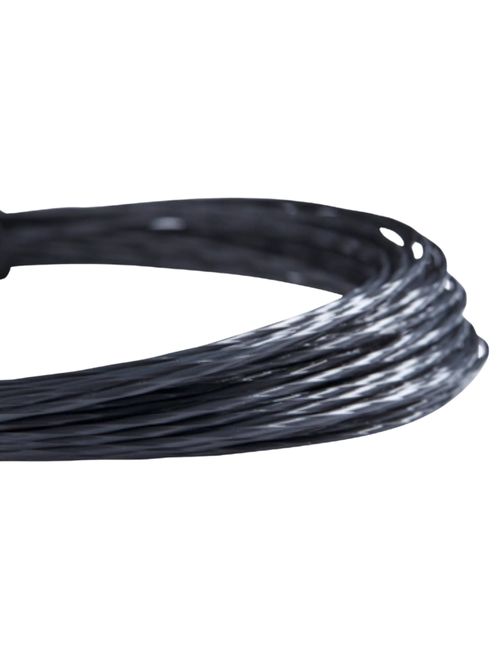 Corda Para Raquete Wilson Revolve Twist 16 Cartela 1.30Mm Unissex - Preta