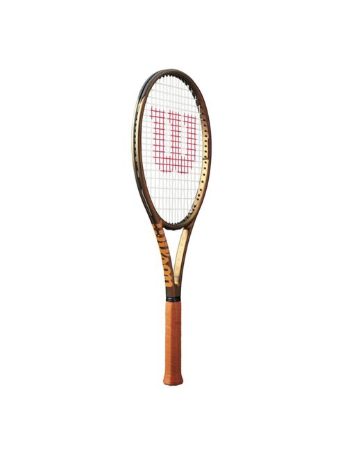 Raquete De Tênis Wilson Pro Staff 97 V14 Unissex - Bronze/Laranja