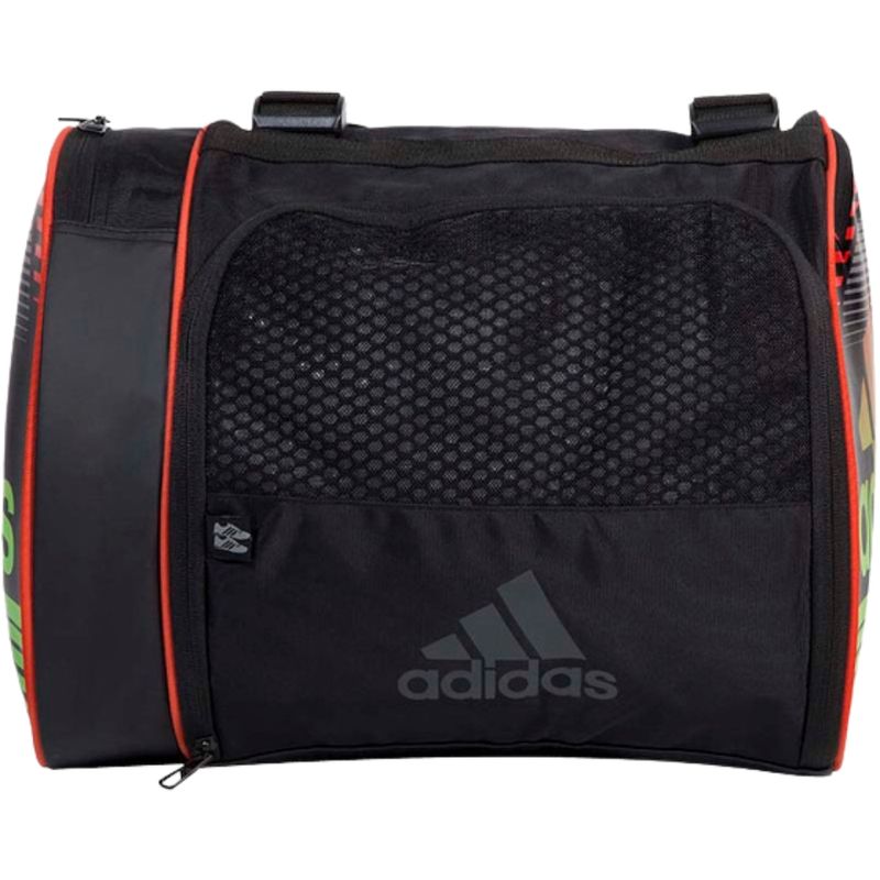 raqueteira-adidas-tour-unissex-preta-verde