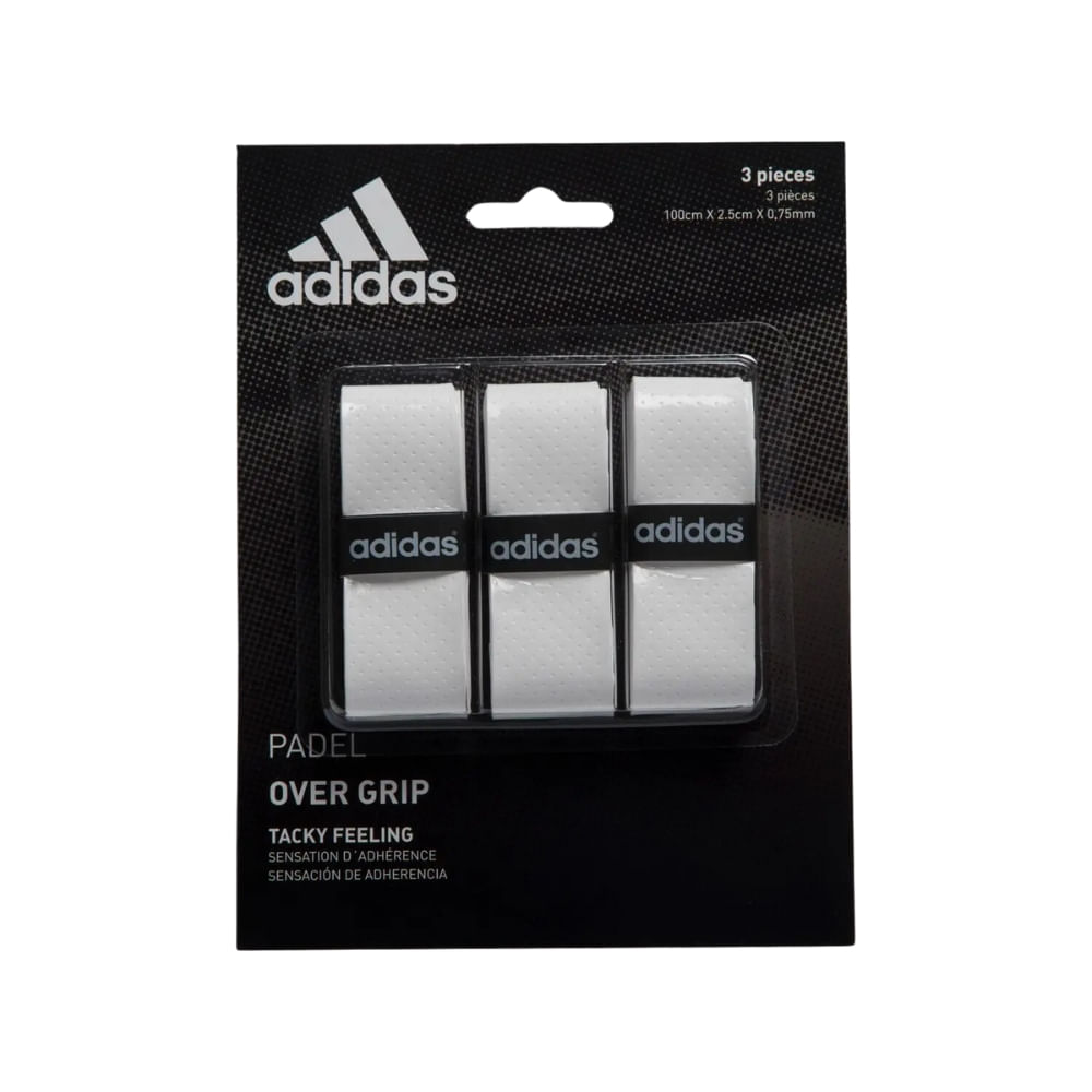 Overgrip Adidas Set Of Padel 3 Unidades Unissex - Branco