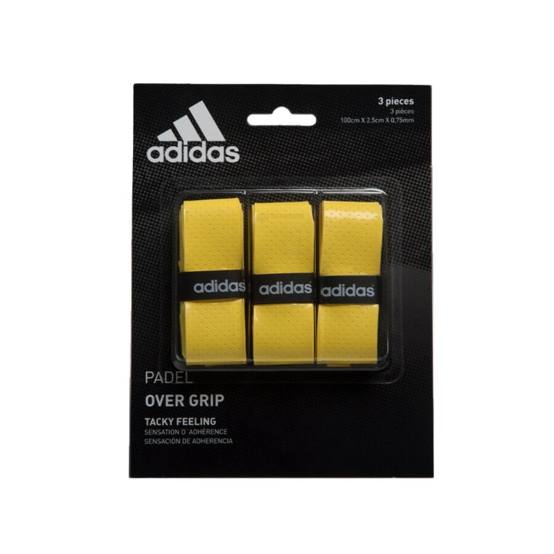 over-grip-adidas-set-of-padel-3-unidades-unissex-amarela