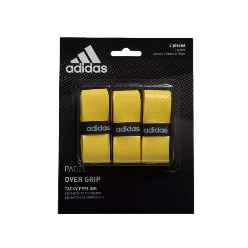Overgrip Adidas Set Of Padel 3 Unidades Unissex - Amarela
