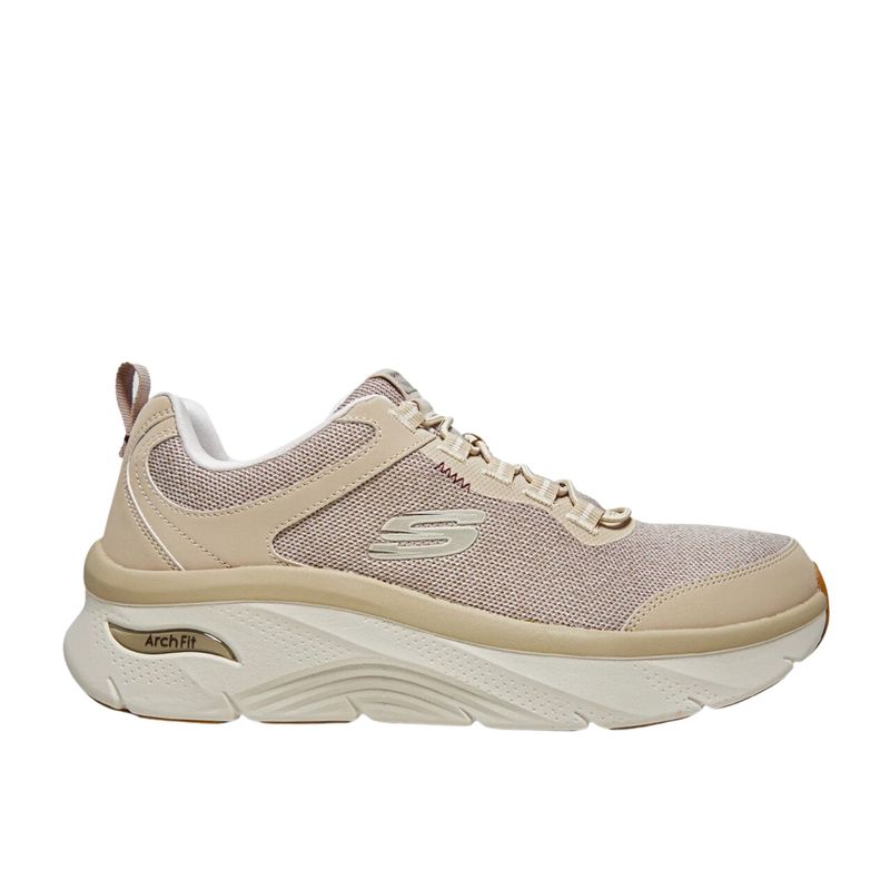 tenis-skechers-arch-fit-d-lux-masculino-bege