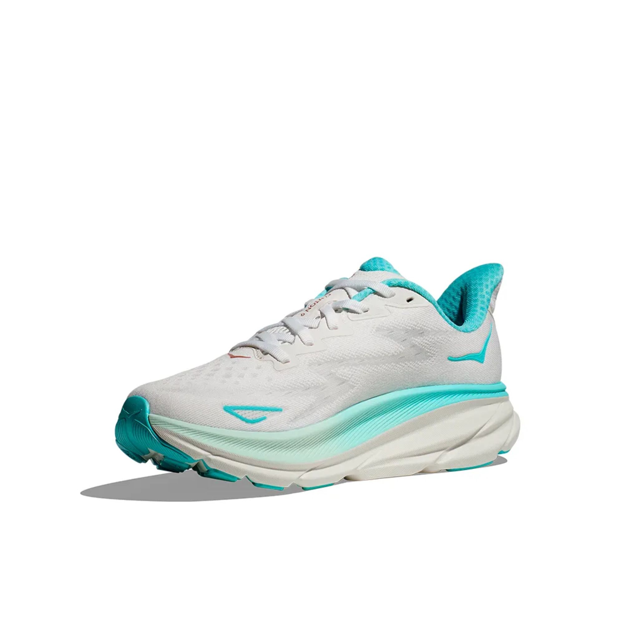 Tênis Hoka Clifton 9 Feminino - Branco/Azul - Bayard Esportes