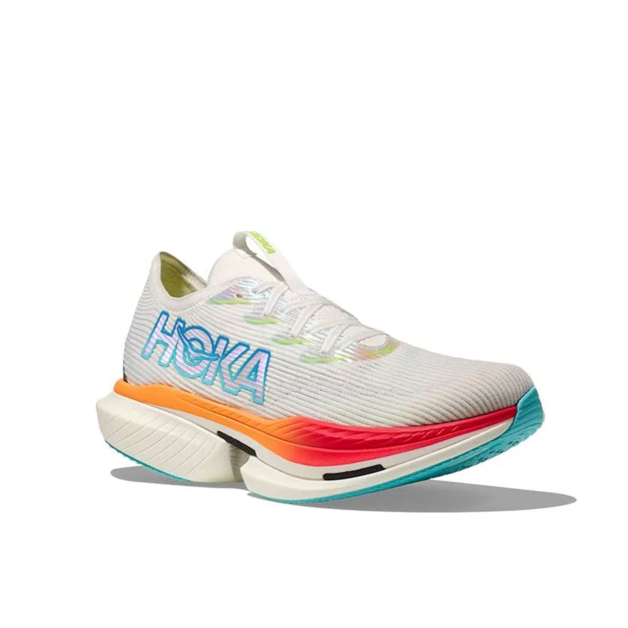 Tênis Hoka Cielo X 1 Unissex - Cinza/Laranja - Bayard Esportes