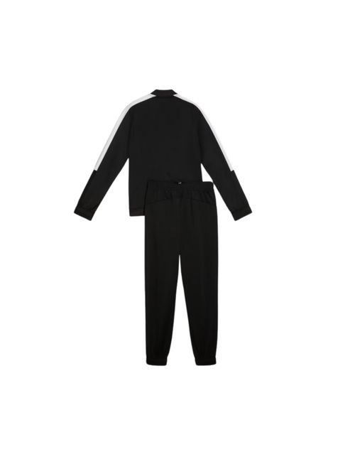 Agasalho Puma Baseball Poly Suit Infantil - Preto