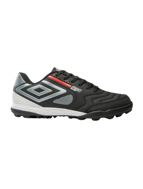Chuteira Society Umbro Pro 5 Bump Club Masculina - Preta/Cinza