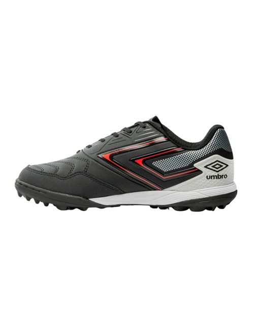 Chuteira Society Umbro Pro 5 Bump Club Masculina - Preta/Cinza