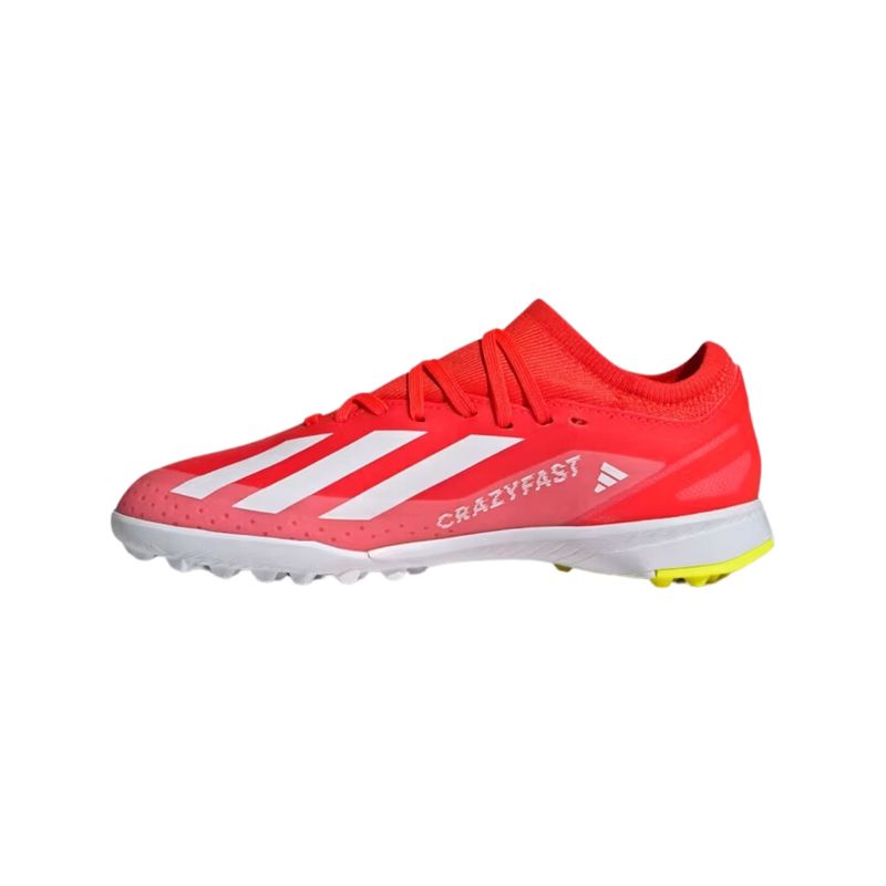 chuteira-society-adidas-x-crazyfast-league-3-infantil-vermelha-branca