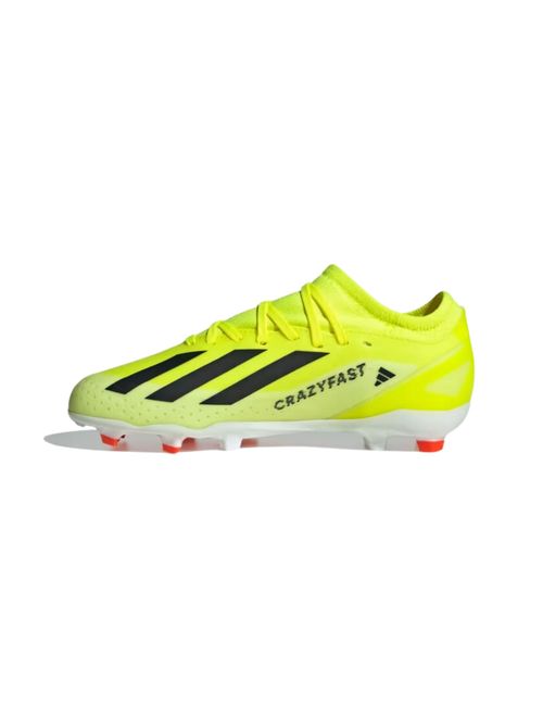 Chuteira Campo Adidas X Crazyfast League 3 Infantil - Amarela/Preta